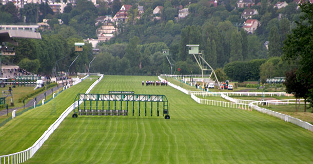 フランスの競馬場